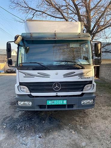 легкавой прицеп: Грузовой автомобиль тентованный Mercedes-Benz Atego 1224 - Тип — 8
