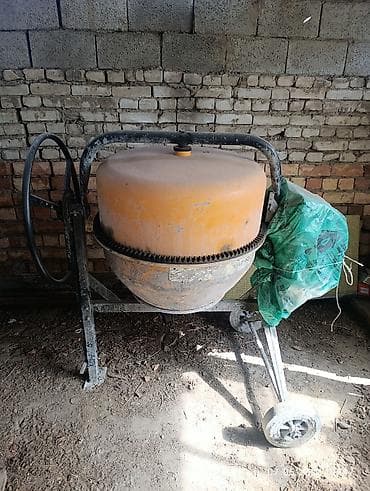 Бетономешалка Гравитационная, Малая (менее 150 л) at lalafo.kg Бетономешалка Гравитационная, Малая (менее 150 л)