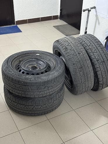 лотка: Штампы с зимней резиной (полный комплект гаек) 215/60/16 ЗИМА ФИРМА — 2