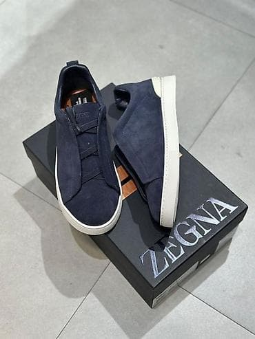 кеды поло: Мужские кроссовки, 44, Новый, цвет - Синий, Самовывоз, Бесплатная доставка, Платная доставка — 3