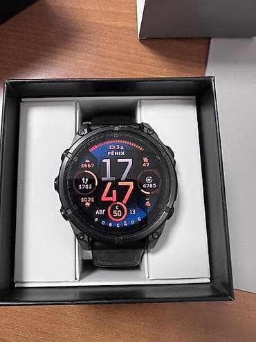 стиральная машина б: Garmin Fenix 8 (47 мм) – мультиспортивные умные часы с AMOLED-экраном — 1