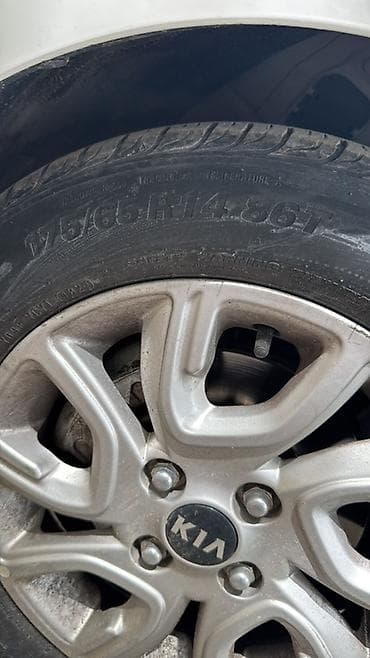 Дөңгөлөктөр монтажда 175 / 65 / R 14, Камдык, Жеңил унаалар, Куйма, тешиктери - 4 lalafo.kg да Дөңгөлөктөр монтажда 175 / 65 / R 14, Камдык, Жеңил унаалар, Куйма, тешиктери - 4