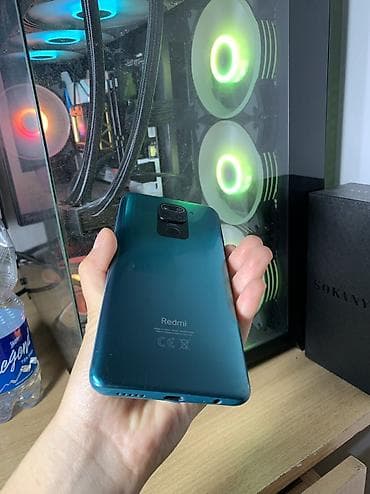 Redmi, Redmi Note 9, Б/у, 128 ГБ, цвет - Зеленый, 2 SIM at lalafo.kg Redmi, Redmi Note 9, Б/у, 128 ГБ, цвет - Зеленый, 2 SIM