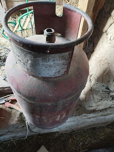 Газовый баллон для сжиженного газа (пропан/бутан), металлический lalafo.kg да Газовый баллон для сжиженного газа (пропан/бутан), металлический