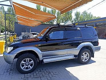 avensis 2001: Toyota Land Cruiser Prado: 2002 г., 3 л, Автомат, Дизель, Внедорожник — 2