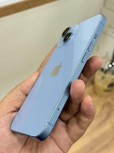 microsoft surface: IPhone 14, Б/у, 128 ГБ, Голубой, Защитное стекло, Чехол, 78 % — 5