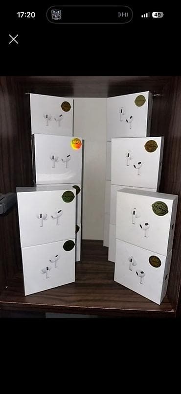 airpods 3 поколения: Беспроводные вкладыши наушники, Apple, Airpods 3, Новый — 1