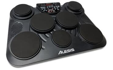 детская электронная барабанная установка: Alesis CompactKit 7 - это настольная электронная ударная установка с — 1