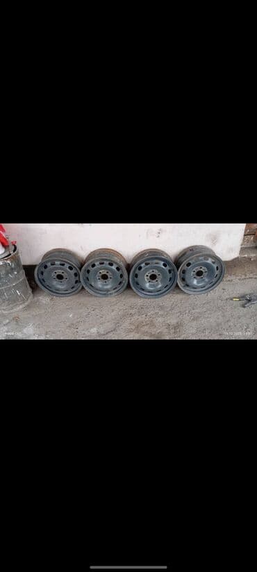 golf 7: Железные Диски R 15 Комплект, Б/у — 1