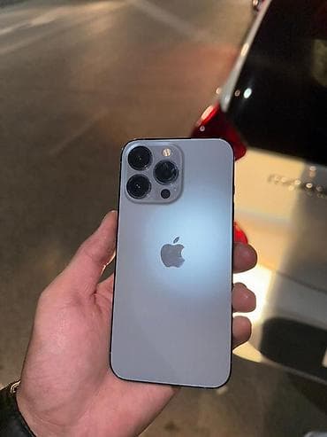 aifon 11pro: IPhone 13 Pro, Б/у, 128 ГБ, Голубой, Чехол, 75 % — 1