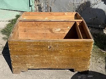 куплю сандык: Сандык, Кийимдер үчүн, Жыгач, түсү - Күрөң — 2