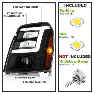 escalade: CADILLAC ESCALADE 2007-14 / Кадиллак эскаллэйд 2007-14 ТЮНИНГ LED — 4