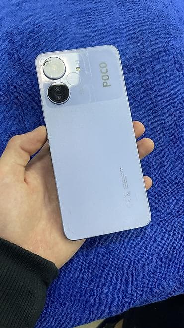 poko s65: Poco C65, Б/у, 128 ГБ, цвет - Синий, 2 SIM — 1