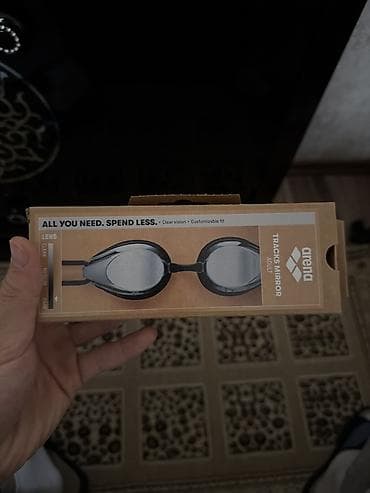 arena: Очки для плавания Arena Tracks Mirror (Adult) - Спортивные очки с — 1