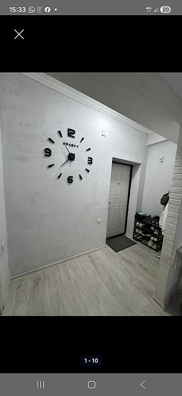 1комнатная квартира 39кв м: 1 комната, 36 м², Индивидуалка, 1 этаж, Косметический ремонт — 9