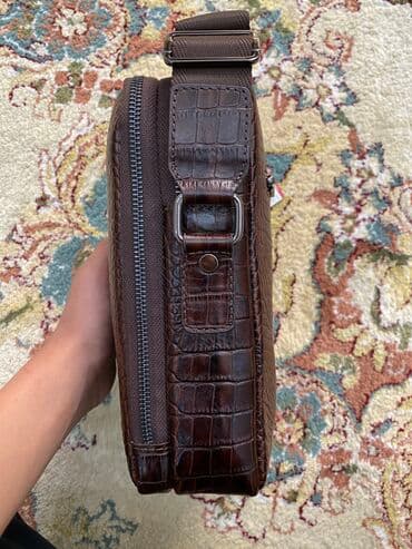 школьные рюкзаки бишкек: Барсетка, Butun, Материал: Натуральная кожа, Застежка на молнии, Множество карманов, Оригинал, Новый — 5