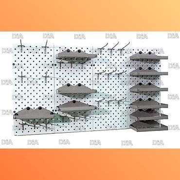 бур для стен: Панель перфорированная, настенная, для магазина и склада — 6