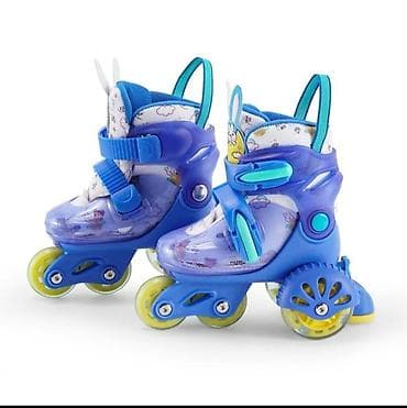 Спорт и хобби: Новые детские роликовые коньки 2-в-1 (обучающие) - Тип — 1