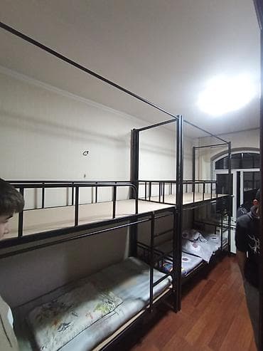 двухъярусный кровати: Металлические двухъярусные кровати для хостелов, общежитий и вахтовых — 2