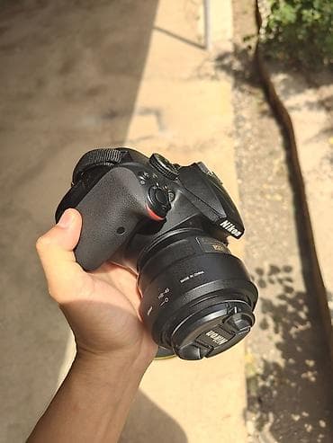Зеркальная камера Nikon D3400 + светосильный фикс-объектив AF‑S DX — 5