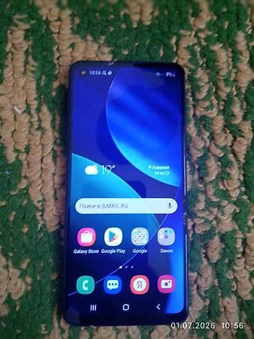 poco x1: Samsung Galaxy A21S, Б/у, 64 ГБ, цвет - Синий, 2 SIM — 2