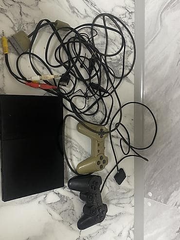 PlayStation 2 Slim (PS2) — комплект Состав: - Консоль Sony
