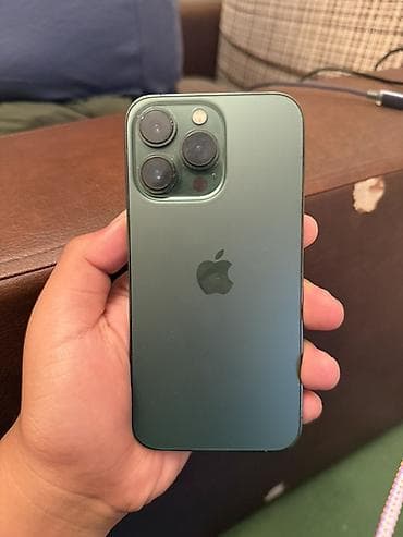 Техника и электроника: IPhone 13 Pro, Б/у, 256 ГБ, Зеленый, 79 % — 6