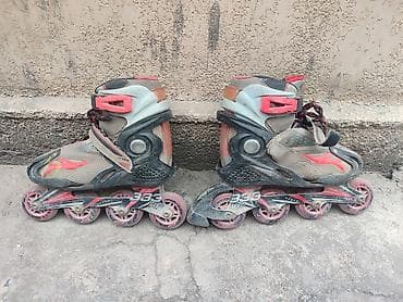 Продаю Роликовые коньки Inline, 4‑колесные на каждой ноге. Размер