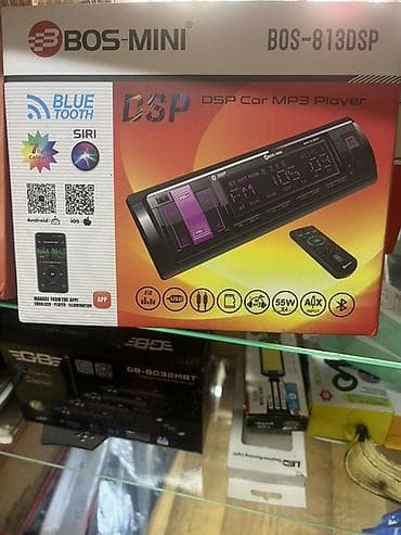 Автомагнитолы BOS-MINI 1) Модель BOS-813DSP (DSP Car MP3 Player) -