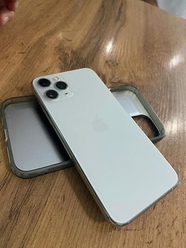 apple watch se 1: IPhone 11 Pro, Б/у, 64 ГБ, White Titanium, Чехол, 100 % — 1