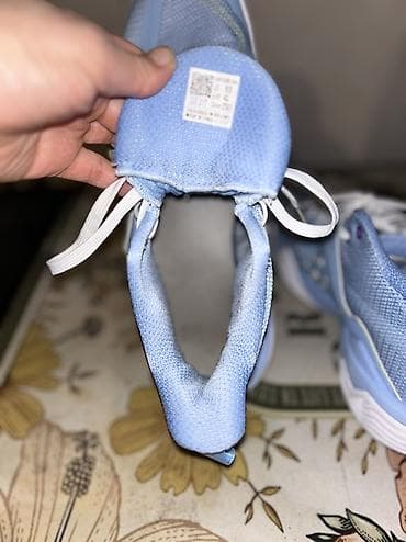 спортивная легкая куртка: Мужские кроссовки, 42, 43, Б/у, цвет - Голубой, Самовывоз — 5