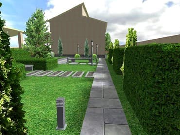 флористика дизайн: Ландшафтный дизайн и озеленение проектирование, посев газона, посадка — 3