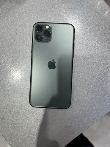 айфон х бу бишкек: IPhone 11 Pro, 256 ГБ, Matte Midnight Green, 73 % — 2