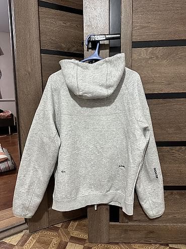 buckaroo бренд: Мужская толстовка, M, Nike, Б/у, цвет - Серый — 2