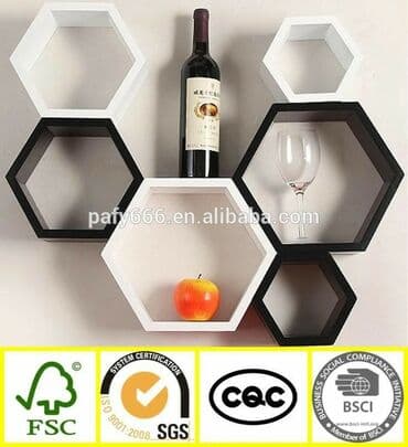 продаю полки для магазина: Полки в форме сот. На заказ. Звонить и писать на ватсап. Бишкек — 2