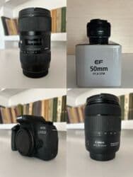 пленочный фотоаппарат: Продаю комплект для фото и видео Canon 77D Отличный набор для съёмки — 1