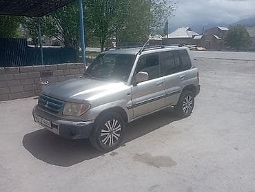авто жаз: Mitsubishi Pajero: 2003 г., 2 л, Кол менен иштөөчү, Бензин, Жол тандабас — 1