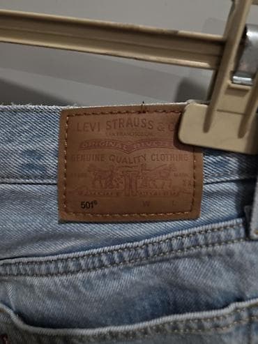 levis джинсы: Джинсы Levi’s Premium, светло‑голубой деним - Линейка: Levi’s Premium — 5