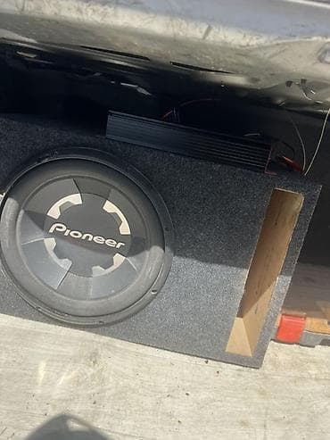 Сабвуфер Pioneer в корпусе + усилитель - Сабвуфер Pioneer серии