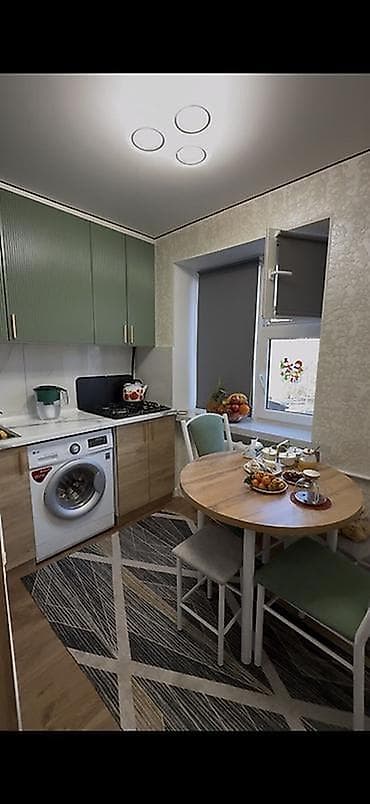 58: 3 комнаты, 58 м², Ата-Тюрк парк Хрущевка, 1 этаж, Дизайнерский ремонт — 5