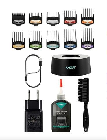 vgr триммер: Профессиональная машинка для стрижки волос VGR V-001, с дисплейем — 3