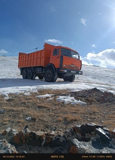 ремонт крыши многоквартирного дома бишкек: КАМАЗ самосвал, оранжевый, 6x6 - Полный привод 6х6: уверенно движется — 4
