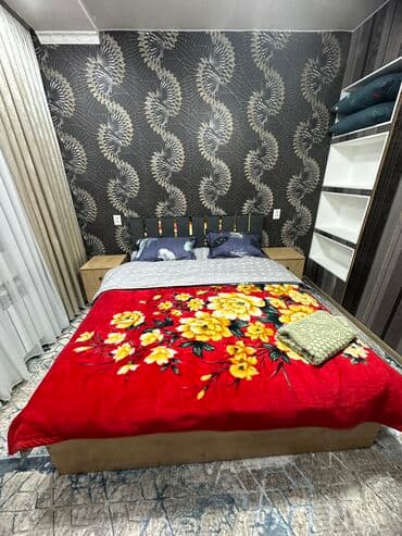 долго срочный квартира бишкек: 2 комнаты, Бронь, Бытовая техника, Интернет, Wi-Fi — 5