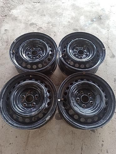 Железные Диски R 16 Toyota, Комплект, отверстий - 5, Б/у