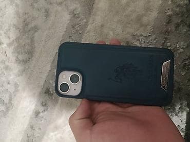 IPhone 13, Б/у, 256 ГБ, Синий, Чехол, 86 %