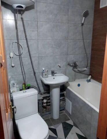 1 комнатная квартира бишкек продажа: 2 комнаты, 43 м², 104 серия, 4 этаж — 8