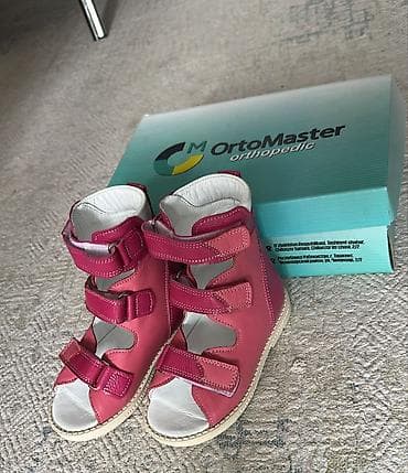 Детская обувь: Детские ортопедические сандалии OrtoMaster - Модель: высокие открытые — 2