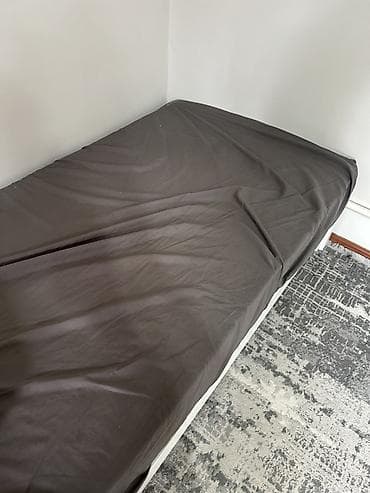 small table: Односпальная кровать, С матрасом, длина - 200 см — 6