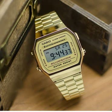 часы механические casio: Скидка casio retro! Оригинал! Функции : секундомер, будильник — 1