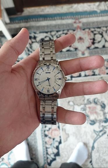 apple watch se 2 44mm: Наручные часы SKMEI, кварцевые - Классический круглый корпус из — 1